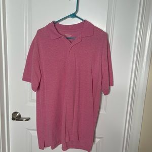Men’s Pink Polo Used XL